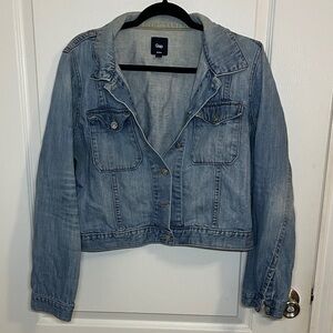 GAP Women's Light Blue Jean Jacket - Summer of 2013
